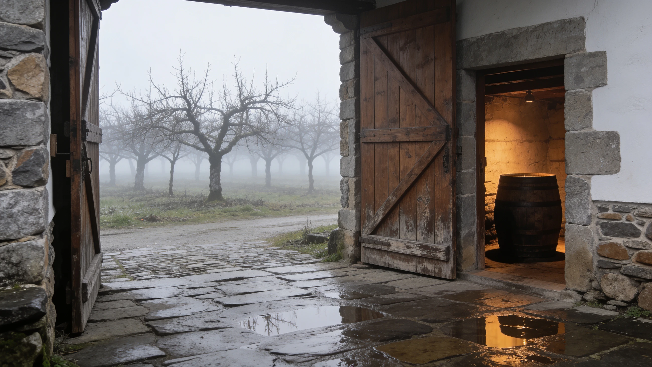 Synthetic contextual material study used as atmosphere for a post-harvest production Journey.